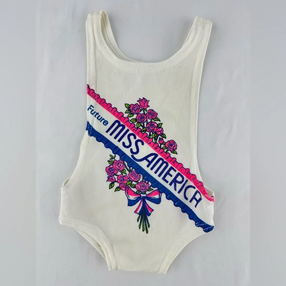 Vintage Little Girls Miss America Swimsuit
